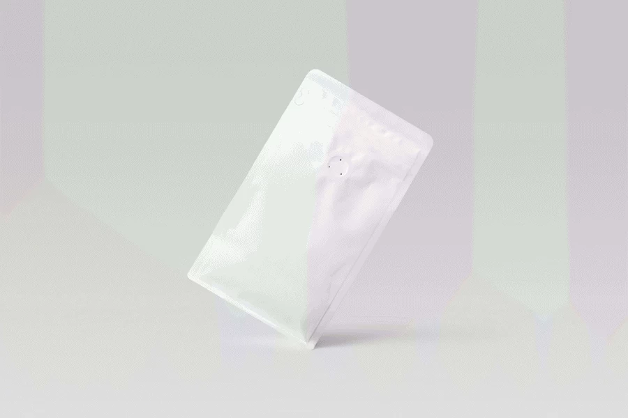 高端品牌咖啡包装袋VI提案场景展示文创智能贴图样机PSD设计素材【016】